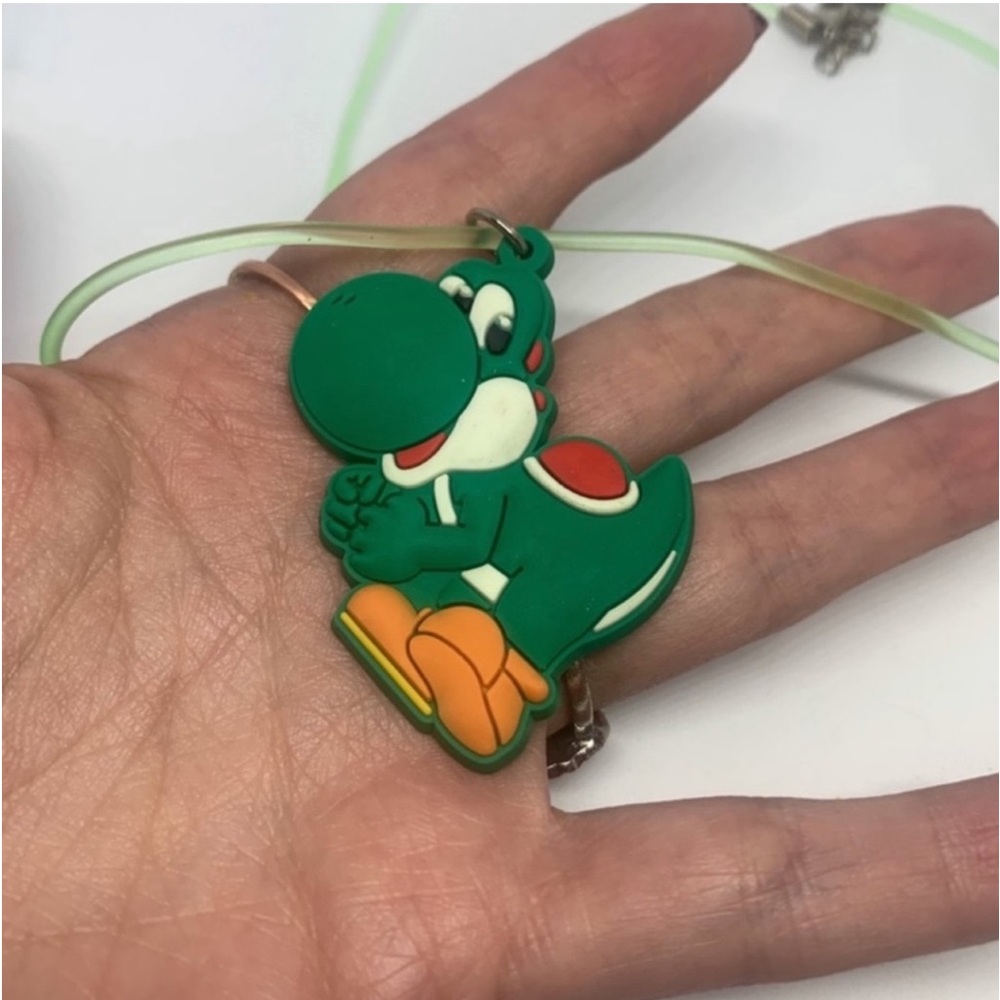 New Unisex Yoshi Lovers Nintendo Figure Pendant Adjustable Necklace - Picture 9 of 9